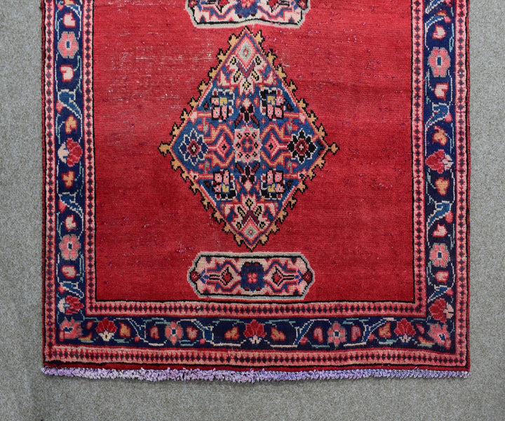 4 X 9 Ft Handmade Rug From Anatolian Design Turkish Wool Carpet Shr997