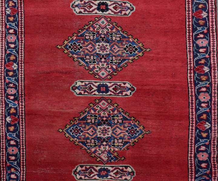 4 X 9 Ft Handmade Rug From Anatolian Design Turkish Wool Carpet Shr997