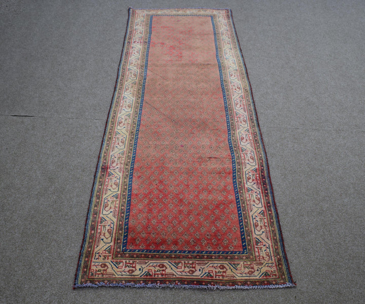 3 X 10 Ft Handmade Runner Rug From Anatolian Design Turkish Wool Carpet Shr1000