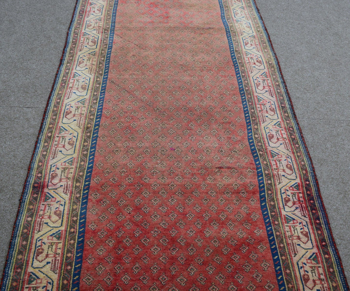 3 X 10 Ft Handmade Runner Rug From Anatolian Design Turkish Wool Carpet Shr1000