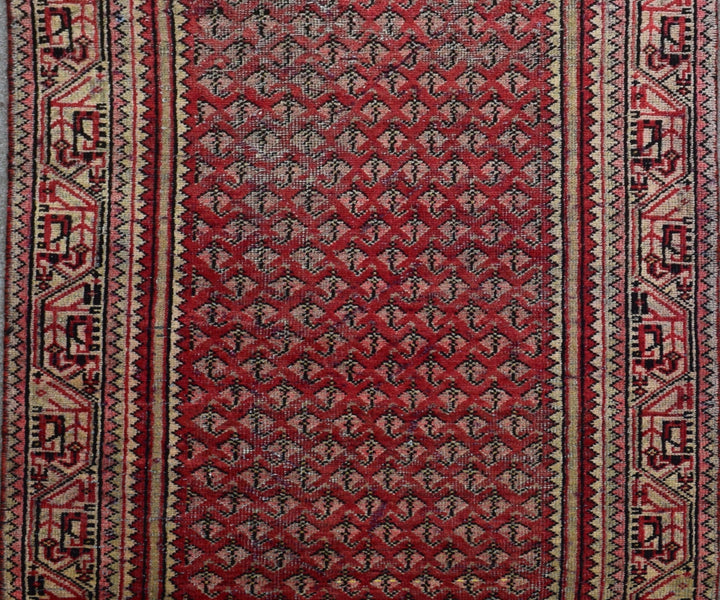 3 X 9 Ft Handmade Runner Rug From Anatolian Design Turkish Wool Carpet Shr1009