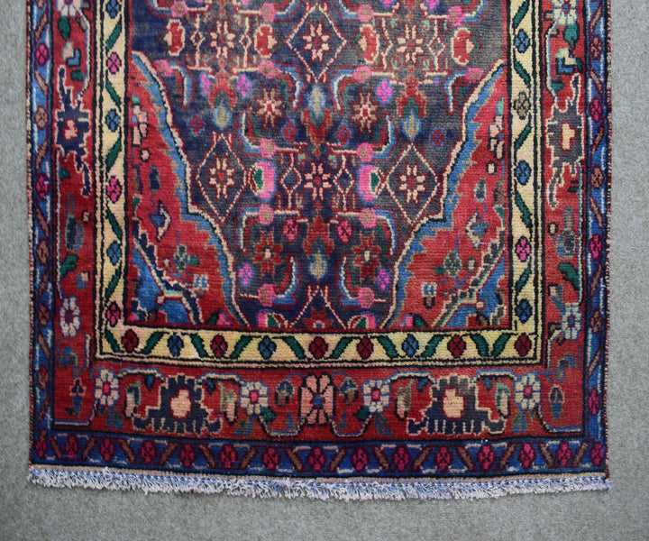 3 X 11 Ft Handmade Runner Rug From Anatolian Design Turkish Wool Carpet Shr1016