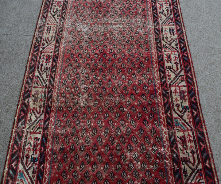 3 X 9 Ft Handmade Runner Rug From Anatolian Design Turkish Wool Carpet Shr1028