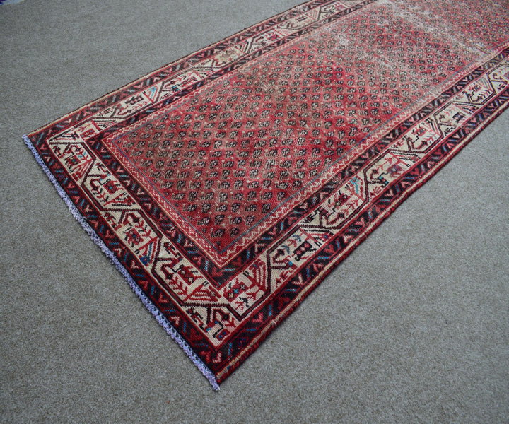 3 X 9 Ft Handmade Runner Rug From Anatolian Design Turkish Wool Carpet Shr1028