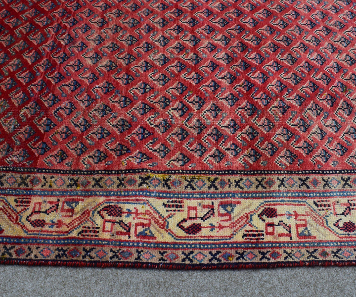 4 X 11 Ft Handmade Runner Rug From Anatolian Design Turkish Wool Carpet Shr1033