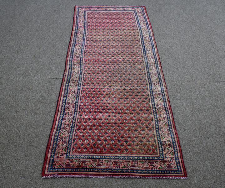 3 X 10 Ft Handmade Runner Rug From Anatolian Design Turkish Wool Carpet Shr1041