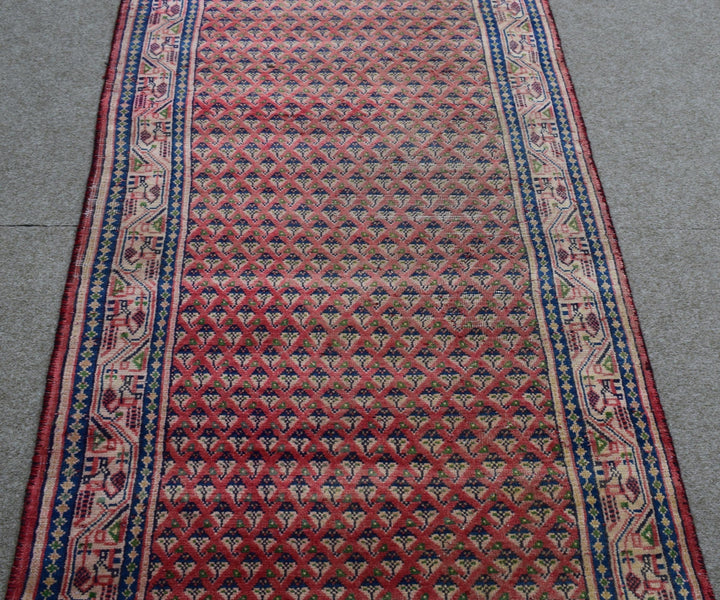 3 X 10 Ft Handmade Runner Rug From Anatolian Design Turkish Wool Carpet Shr1041