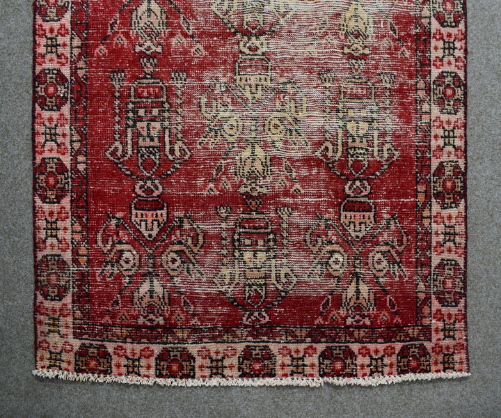 3 X 6 Ft Handmade Rug From Anatolian Design Turkish Wool Carpet Shr1043