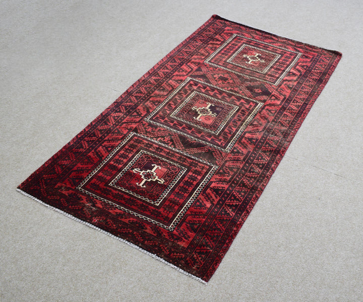 4 X 7 Ft Handmade Rug From Anatolian Design Turkish Wool Carpet Shr1044