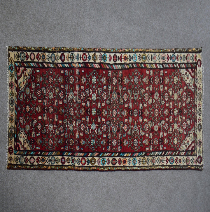 3 X 9 Ft Handmade Runner Rug From Anatolian Design Turkish Wool Carpet Shr1045