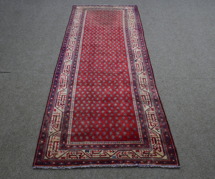 3 X 10 Ft Handmade Runner Rug From Anatolian Design Turkish Wool Carpet Shr1058