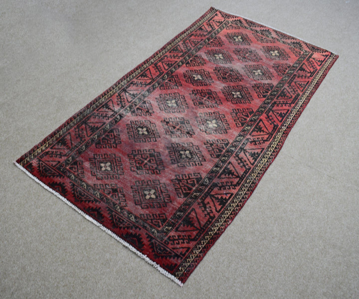 4 X 8 Ft Handmade Rug From Anatolian Design Turkish Wool Carpet Shr1059