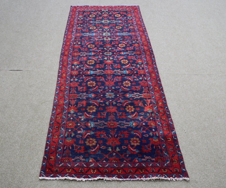 4 X 9 Ft Handmade Rug From Anatolian Design Turkish Wool Carpet Shr1062