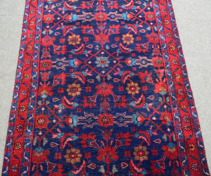 4 X 9 Ft Handmade Rug From Anatolian Design Turkish Wool Carpet Shr1062