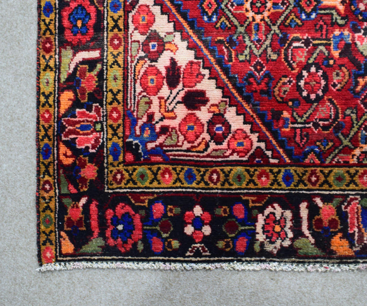 4 X 9 Ft Handmade Rug From Anatolian Design Turkish Wool Carpet Shr1064