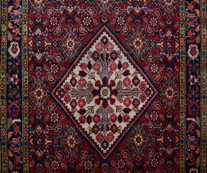 4 X 9 Ft Handmade Rug From Anatolian Design Turkish Wool Carpet Shr1064