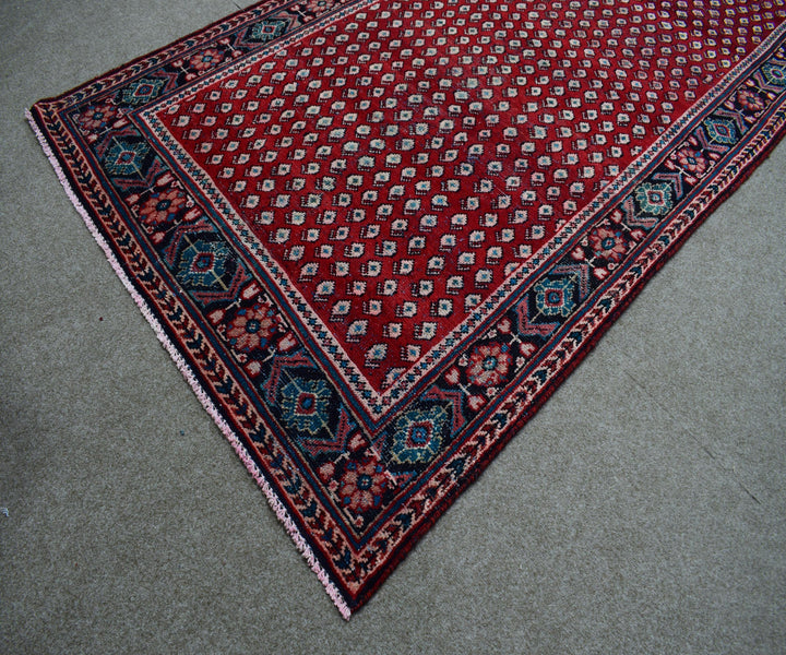 4 X 9 Ft Handmade Rug From Anatolian Design Turkish Wool Carpet Shr1072