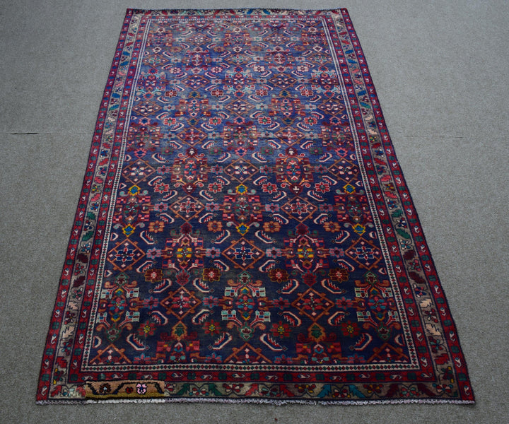 5 X 9 Ft Handmade Rug From Anatolian Design Turkish Wool Carpet Shr1075