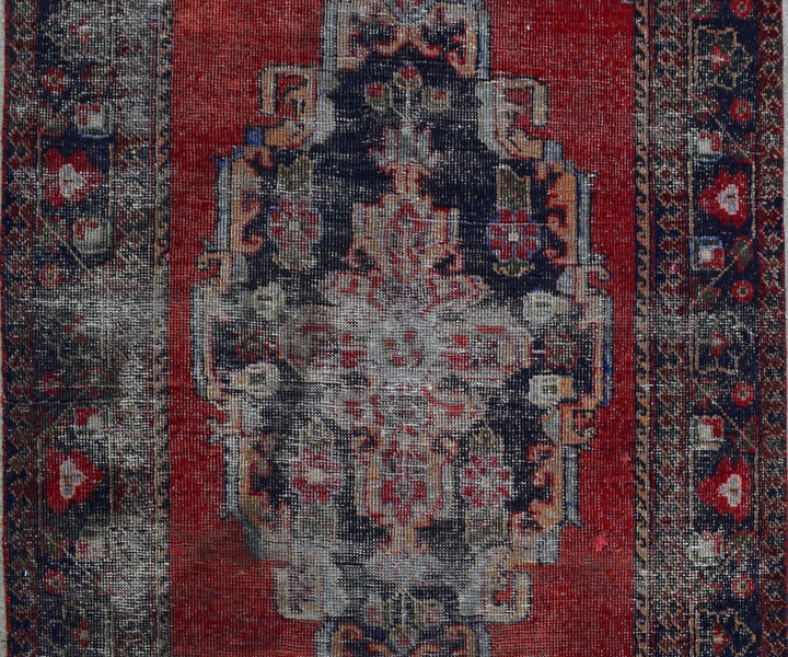 4 X 7 Ft Handmade Rug From Anatolian Design Turkish Wool Carpet Shr1077