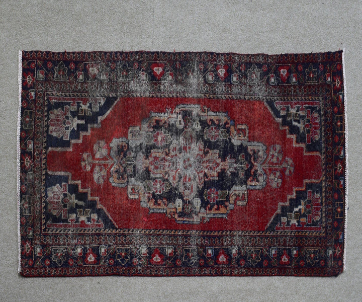 4 X 7 Ft Handmade Rug From Anatolian Design Turkish Wool Carpet Shr1077