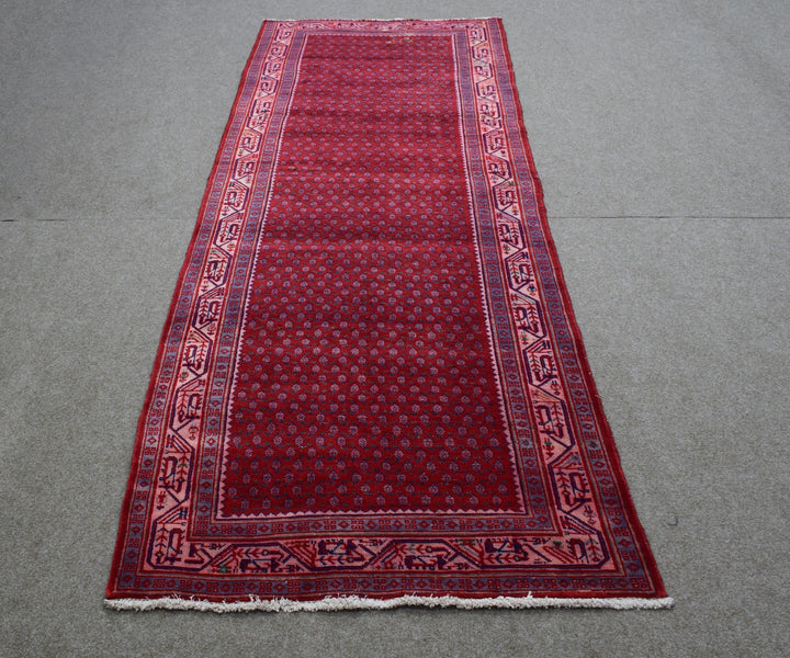 4 X 9 Ft Handmade Rug From Anatolian Design Turkish Wool Carpet Shr1097