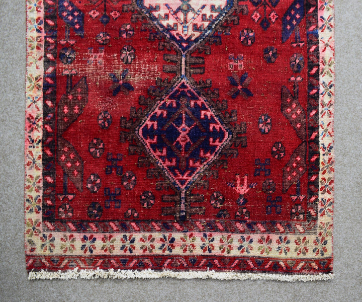 3 X 9 Ft Handmade Rug From Anatolian Design Turkish Wool Carpet Shr1128