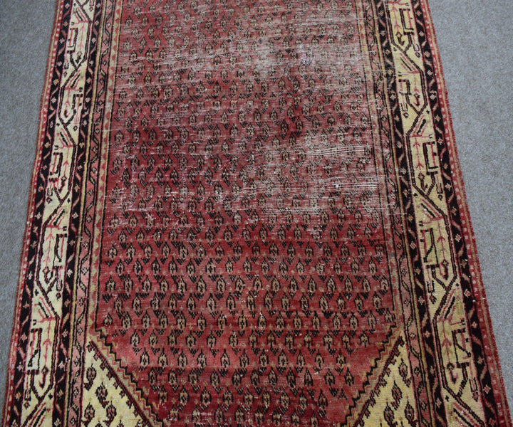 4 X 6 Ft Handmade Rug From Anatolian Design Turkish Wool Carpet Shr1131