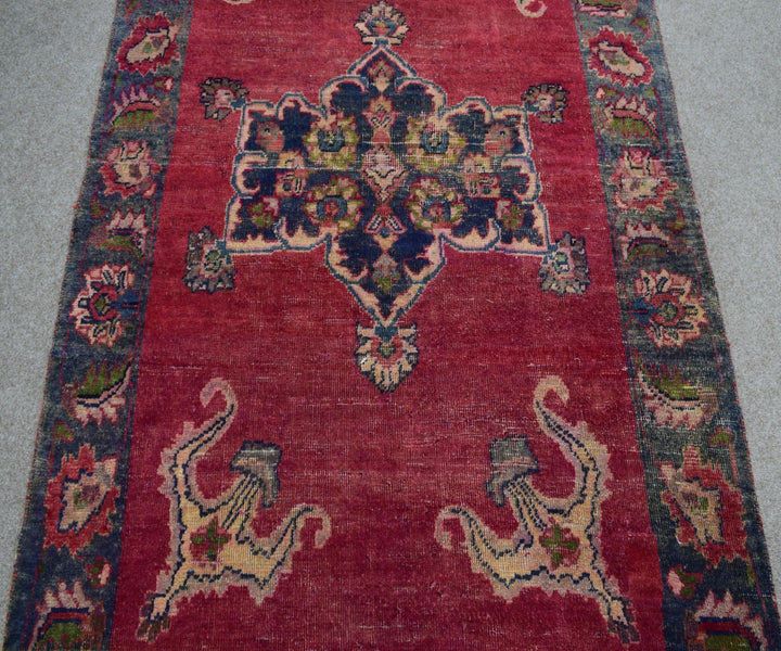 4 X 7 Ft Handmade Rug From Anatolian Design Turkish Wool Carpet Shr1135