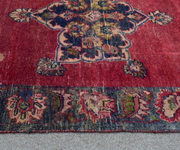 4 X 7 Ft Handmade Rug From Anatolian Design Turkish Wool Carpet Shr1135