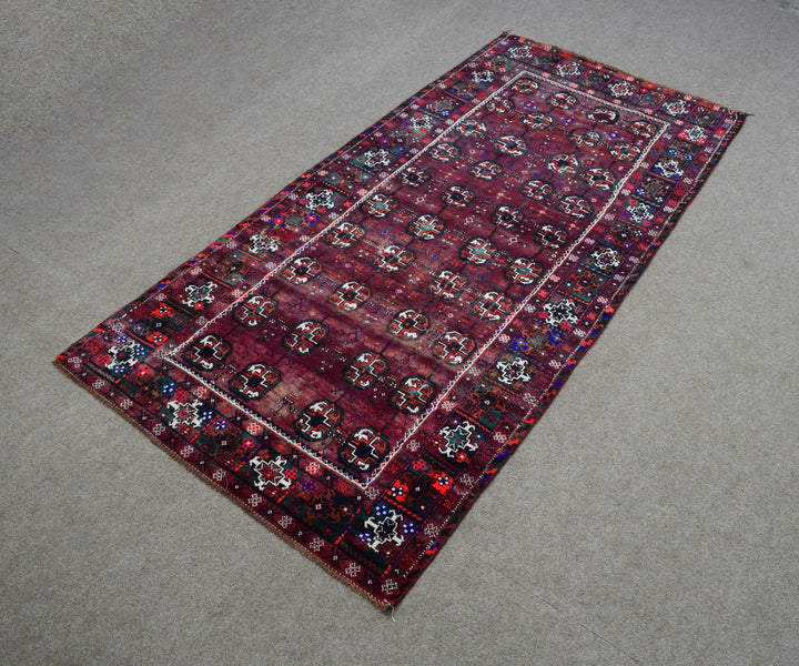 4 X 9 Ft Handmade Rug From Anatolian Design Turkish Wool Carpet Shr1136