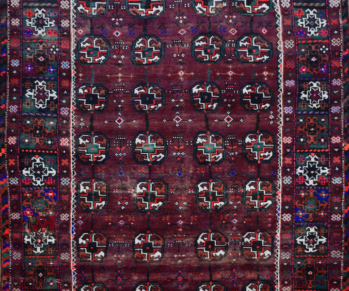 4 X 9 Ft Handmade Rug From Anatolian Design Turkish Wool Carpet Shr1136