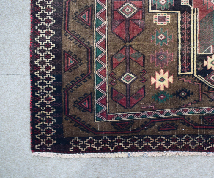 4 X 10 Ft Handmade Runner Rug From Anatolian Design Turkish Wool Carpet Shr1138