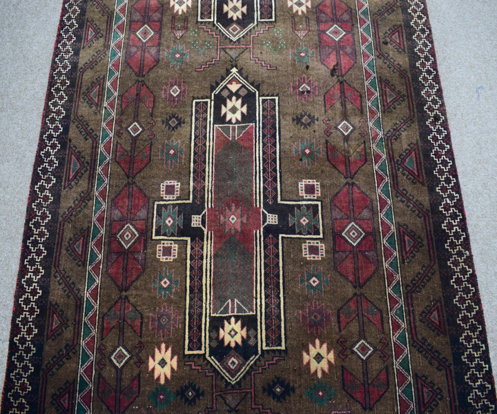 4 X 10 Ft Handmade Runner Rug From Anatolian Design Turkish Wool Carpet Shr1138