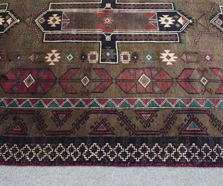 4 X 10 Ft Handmade Runner Rug From Anatolian Design Turkish Wool Carpet Shr1138