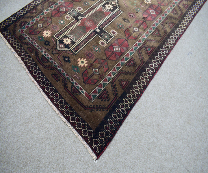 4 X 10 Ft Handmade Runner Rug From Anatolian Design Turkish Wool Carpet Shr1138