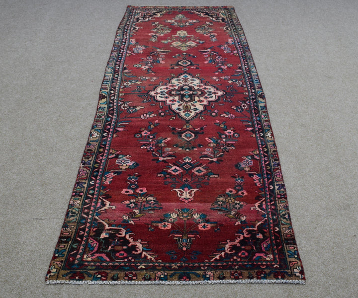 3 X 11 Ft Handmade Runner Rug From Anatolian Design Turkish Wool Carpet Shr1141