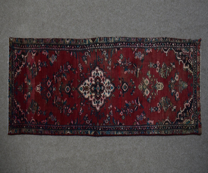 3 X 11 Ft Handmade Runner Rug From Anatolian Design Turkish Wool Carpet Shr1141