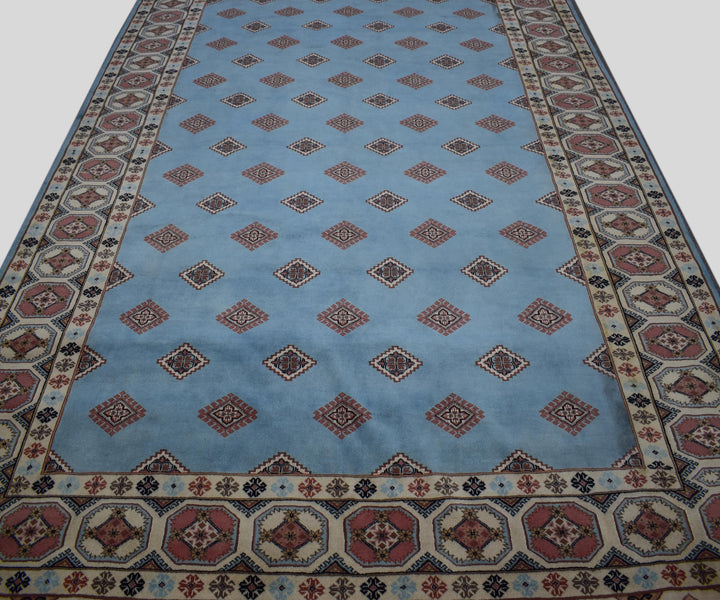 8 X 10Ft Hand Made Bokhara Rug Pakistani Carpet Buk576