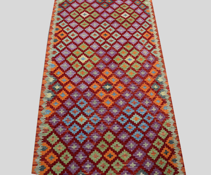 3 X 10 Ft Beautiful Large Kilim Handmade Runner Rug From Turkey Klm1271