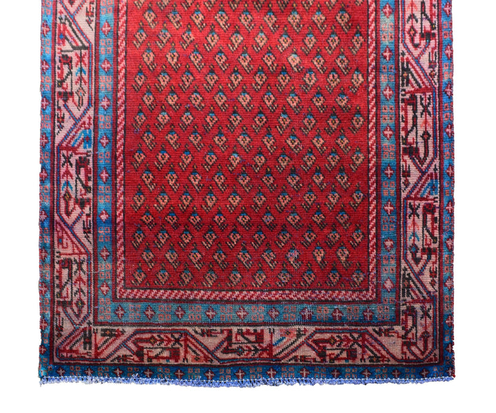 3 X 10 Ft Handmade Runner Rug From Anatolian Design Turkish Wool Carpet Shr640