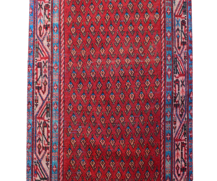 3 X 10 Ft Handmade Runner Rug From Anatolian Design Turkish Wool Carpet Shr640