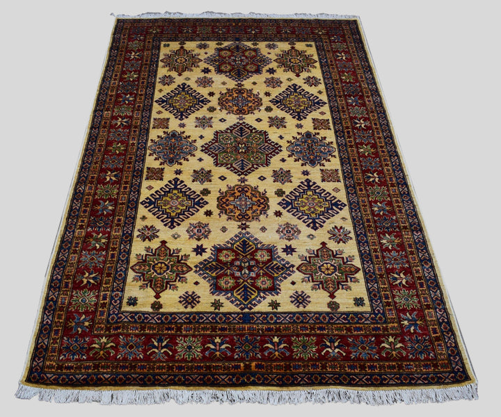 5 X 8 Ft Super Kazak Rug From Afghanistan Kzk602