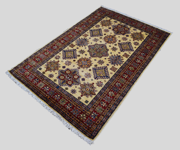 5 X 8 Ft Super Kazak Rug From Afghanistan Kzk602