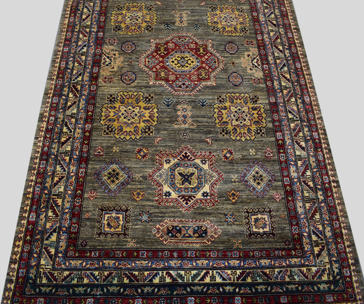 5 X 8 Ft Super Kazak Rug From Afghanistan Kzk604