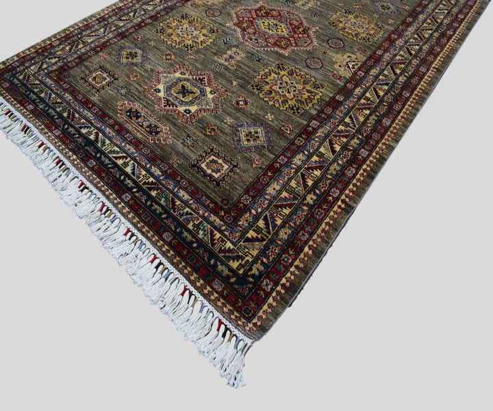 5 X 8 Ft Super Kazak Rug From Afghanistan Kzk604