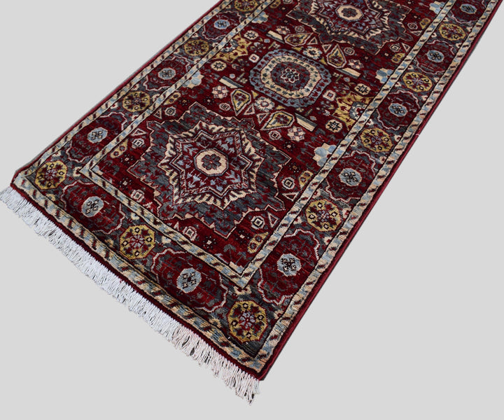 3 X 10 Ft Super Kazak Runner Rug From Afghanistan Kzk608