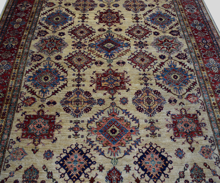 8 X 11 Ft Super Kazak Rug From Afghanistan Kzk633