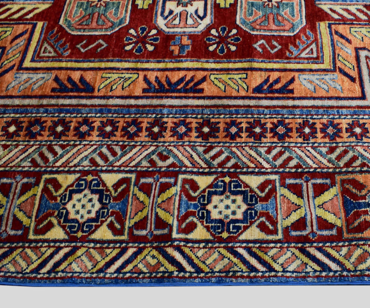 6 X 7 Ft Super Kazak Rug From Afghanistan Kzk1201