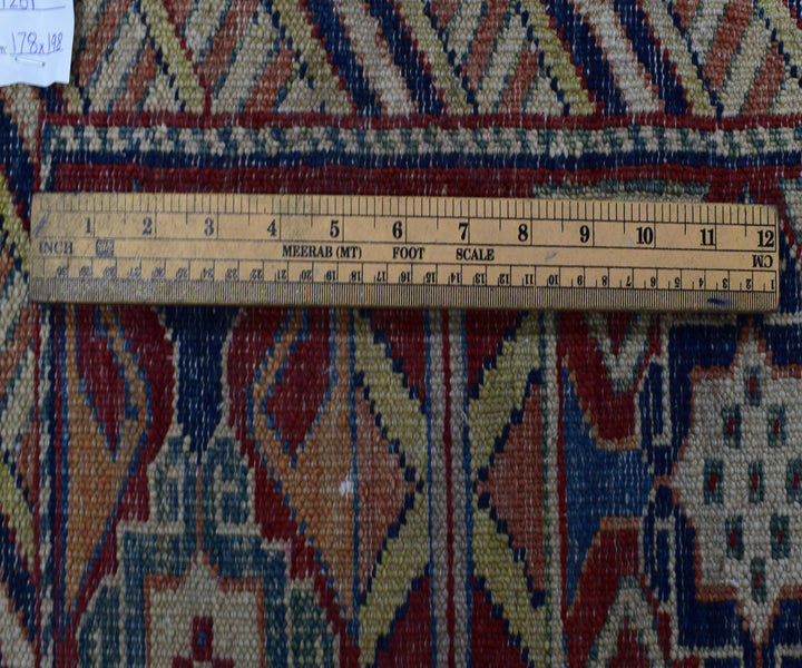 6 X 7 Ft Super Kazak Rug From Afghanistan Kzk1201