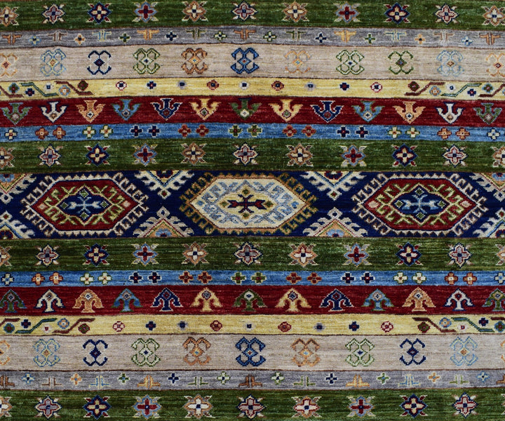 6 X 9 Ft Khurjeen Kazzak Rug From Afghanistan Krj638